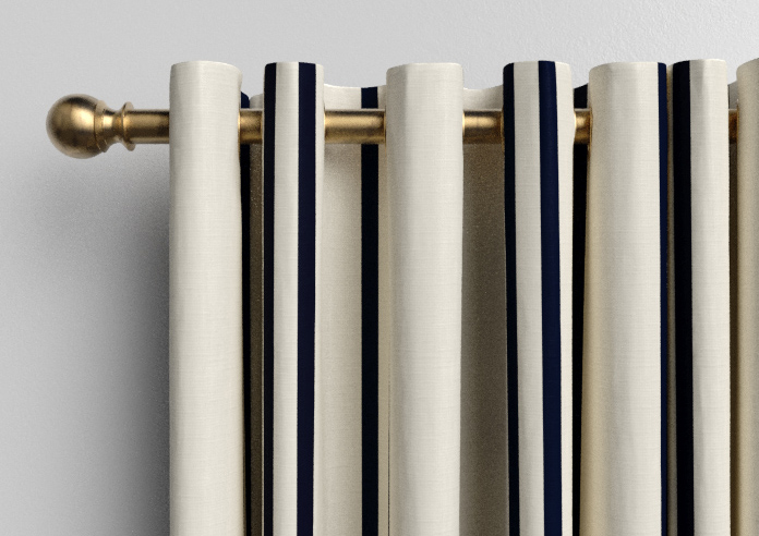 Winnies Stripe, Hudds - Made to Measure Curtains - Image 12